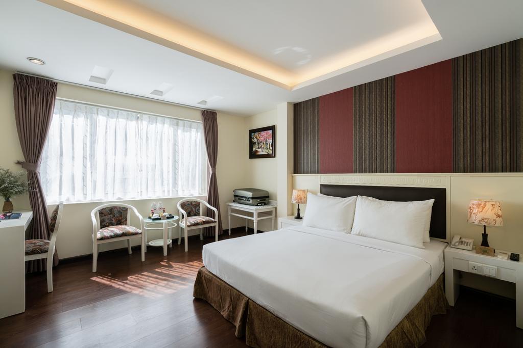 Asian Ruby Center Point Hotel & Spa Ho-Chi-Minh-Stadt Exterior foto