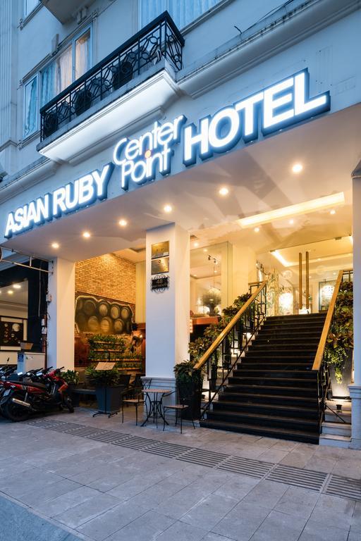 Asian Ruby Center Point Hotel & Spa Ho-Chi-Minh-Stadt Exterior foto